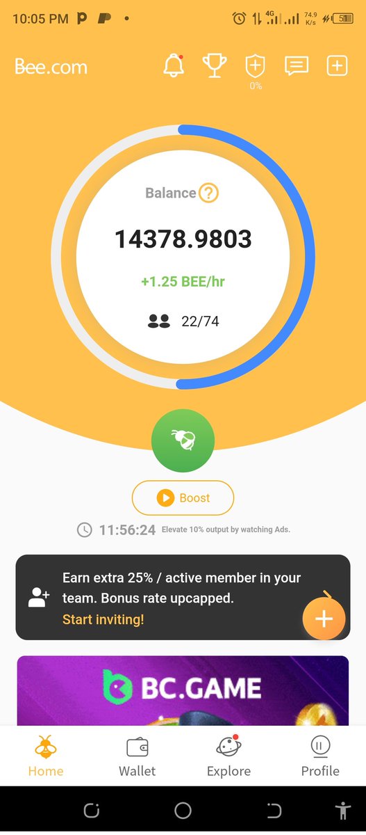 benborash's tweet image. Bee Network Update

Bee network is sleeping giant

This is 2nd biggest project after Pi-Network

Check Bee-Network latest update

New to Bee🐝 network click on the link below 

 j.bee.com/s?a=benborash

Referral Code: benborash