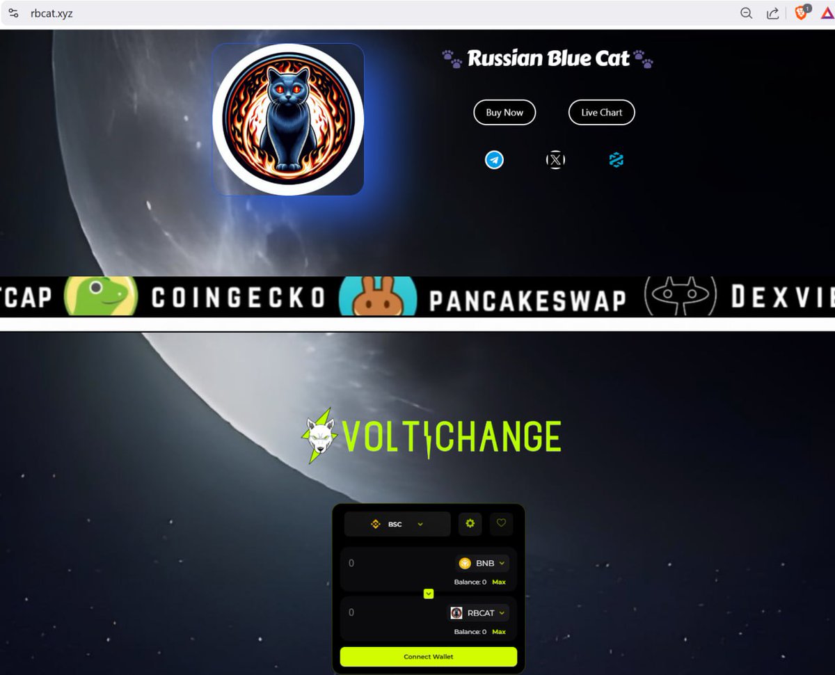 $RBCAT Has 2% Auto Burn in Their Tokenomics + <a href="/VoltichangeDEX/">Voltichange Official ⚡️</a> Widget Adoption on their Homepage That Will Burn RBCAT w Every trade -Sounds Hyper Deflationary! 🔥🔥🔥🐈‍⬛️⚡️