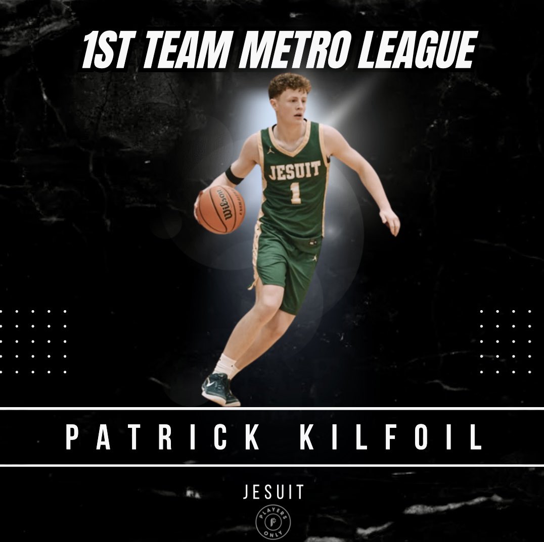 Players Only (@playersonlypdx) on Twitter photo P To Tha K! 👏🏾🙌🏾Congratulations to <a href="/Kilfoil_Patrick/">Patrick Kilfoil</a> Jesuit guard & <a href="/SMUSaints_MBB/">Saint Martin's Men's Basketball</a> commit, on earning 1st Team All Metro recognition! One of the best PG’s in the state!
#ThePlayersOnlyWay⚫️⚪️ P To Tha K! 👏🏾🙌🏾Congratulations to <a href="/Kilfoil_Patrick/">Patrick Kilfoil</a> Jesuit guard & <a href="/SMUSaints_MBB/">Saint Martin's Men's Basketball</a> commit, on earning 1st Team All Metro recognition! One of the best PG’s in the state!
#ThePlayersOnlyWay⚫️⚪️