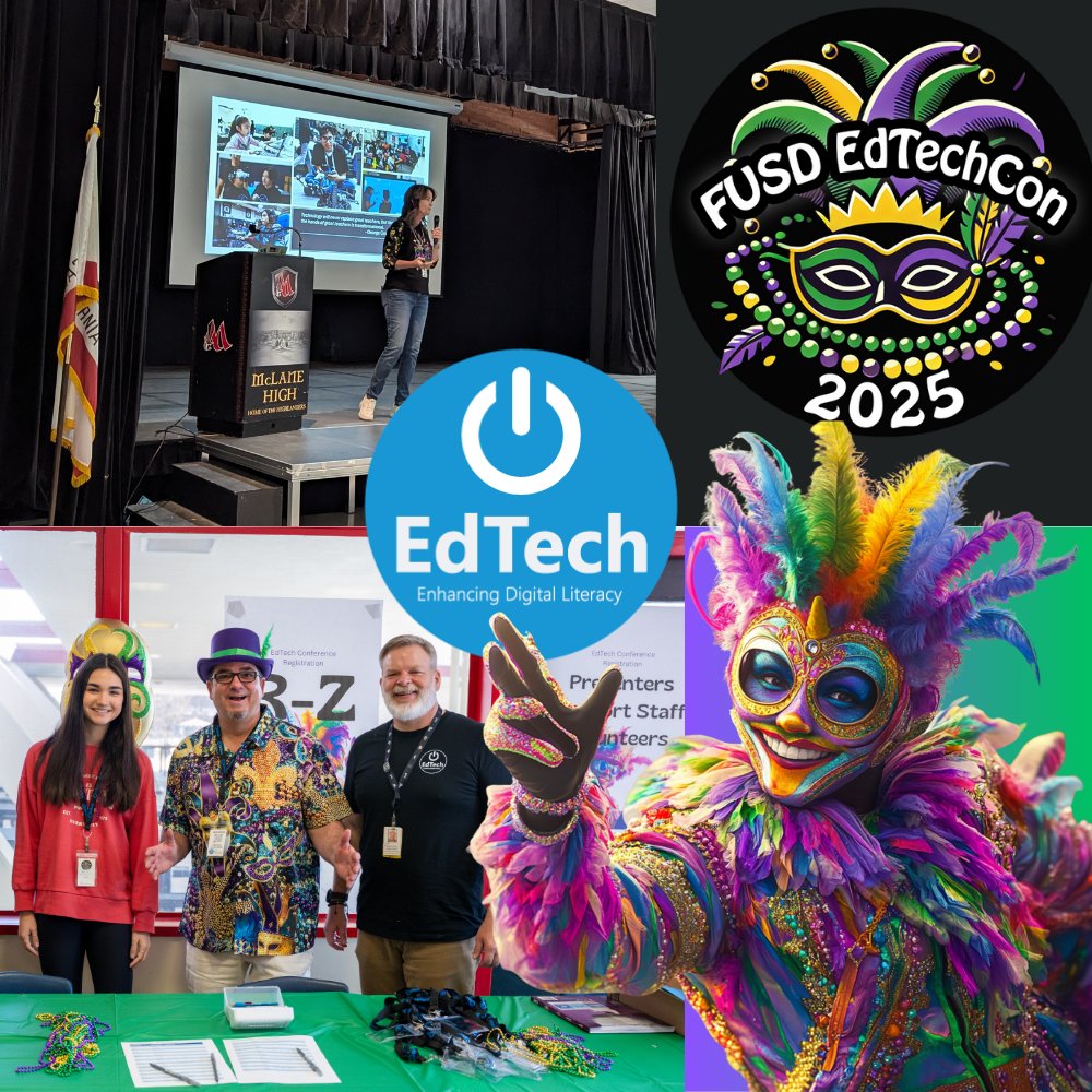 FresnoEdTech's tweet photo. EdTechCon 2025 Highlight Reel https://t.co/dPDhFqxmGZ #fusdedtechcon #edtech Great time had by all! We look forward to the next one! ππ» https://t.co/l8JBypsIhv