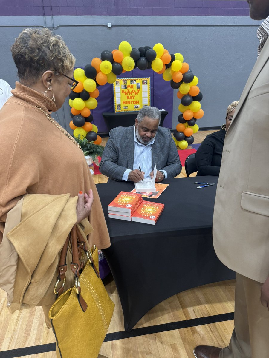 Anthony Ray Hinton spoke to BCMS today! What a powerful story!