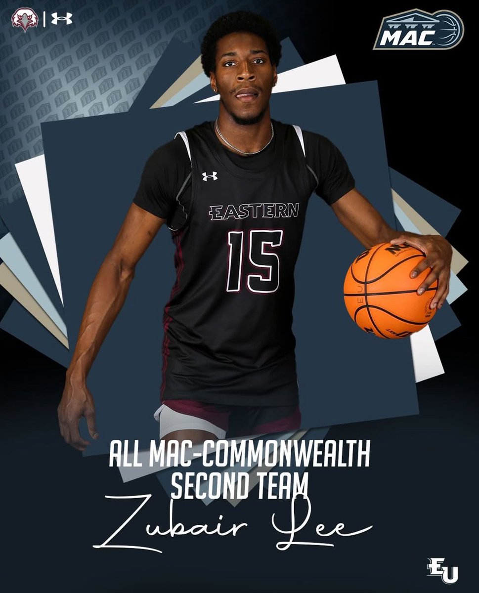 Congratulations to Junior Forward Zubair Lee for being named Second Team All-Conference in the MAC Commonwealth! #FlyWithUs