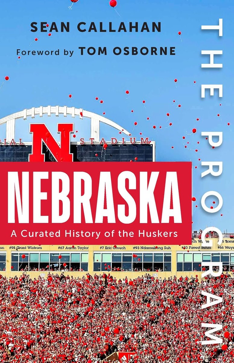 Sean_Callahan's tweet image. Excited to announce the release of my second book, "The Program: Nebraska: A Curated History of the Cornhuskers" with @TriumphBooks.
The release date is July 29. Pre-orders can already be made on Amazon. It was a lot of fun to put together!
LINK: amazon.com/Program-Nebras…