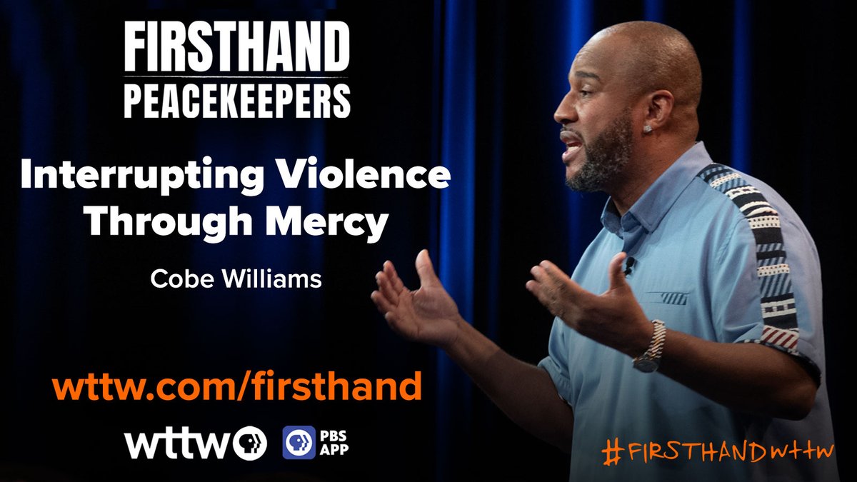 When Cobe Williams faced his father's killer, he chose mercy over revenge. In his Firsthand Talk, he demonstrates how deep listening and authentic connection can interrupt cycles of violence. Watch his talk: to.wttw.com/4gTdYhz #FIRSTHANDwttw @cureviolence