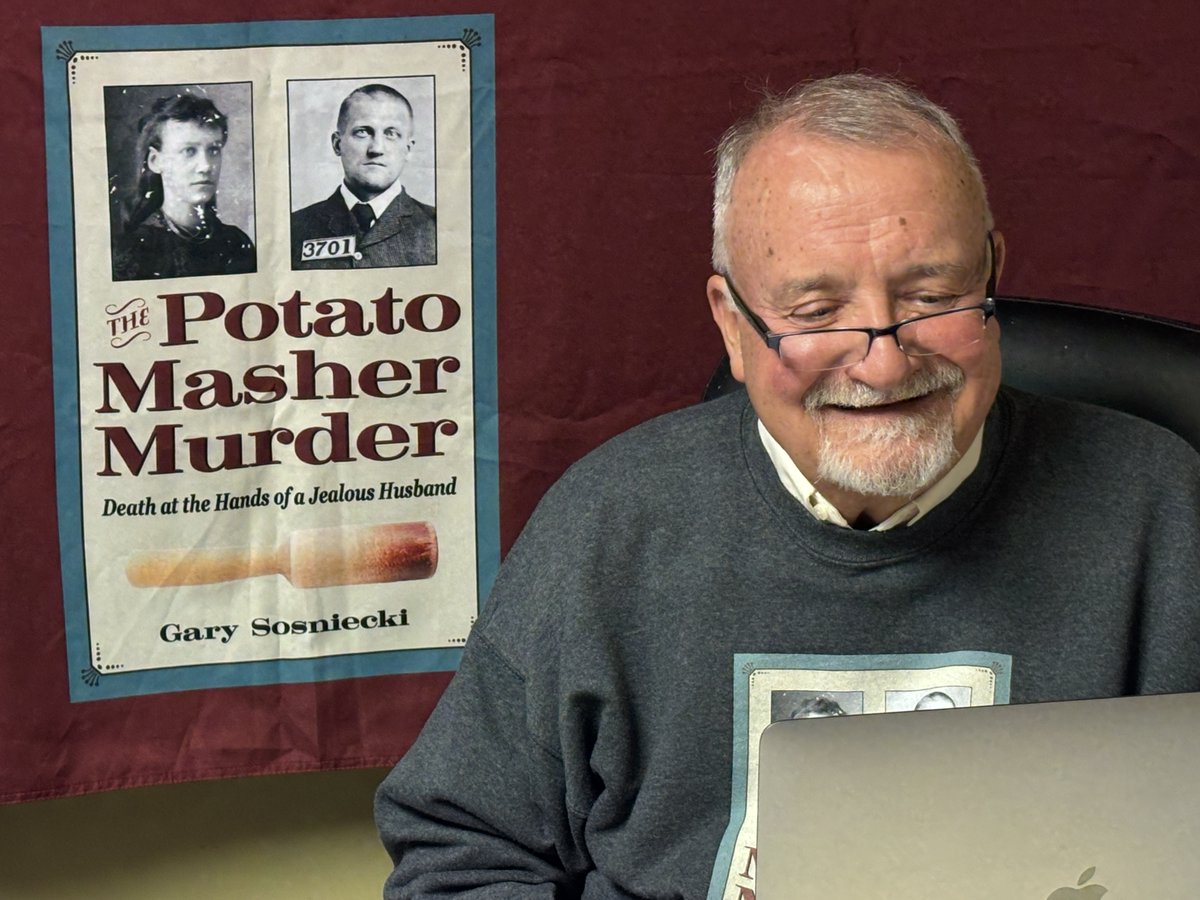 GaryCrime's tweet image. Thanks to KY3’s Steve Grant (KYTV, Springfield, MO) for choosing “The Potato Masher Murder: Death at the Hands of a Jealous Husband” for the subject of an upcoming “Behind the Headlines” online feature. @KentStateUPress