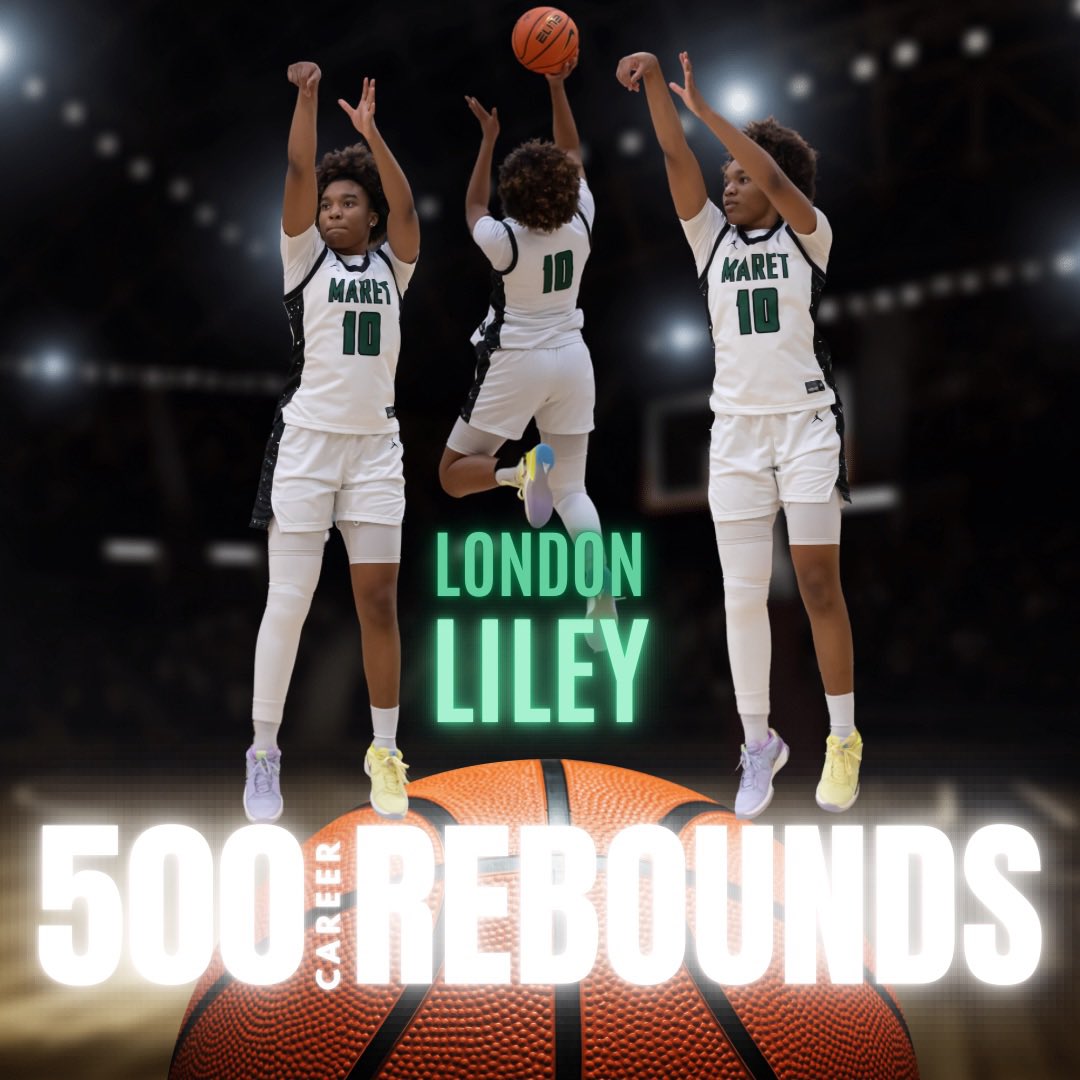 Congratulations to one of our senior frogs 🐸, London Lily, <a href="/LileyLondon/">London Liley</a> for capping of the season by reaching 500 career rebounds. Way to crash the boards! 🏀💚 Proud of you!