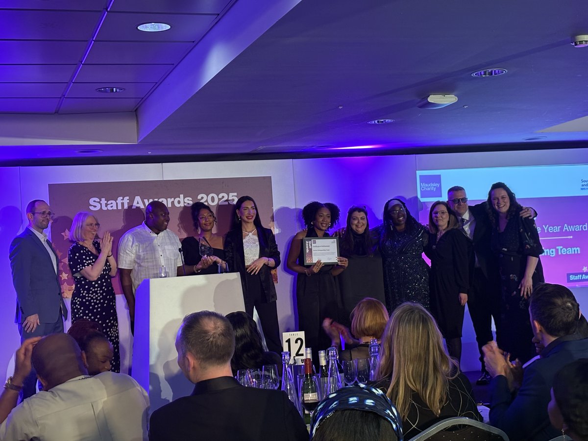 Our Corporate Team of the Year is...
Central Safeguarding Team👏
#StaffAwards25