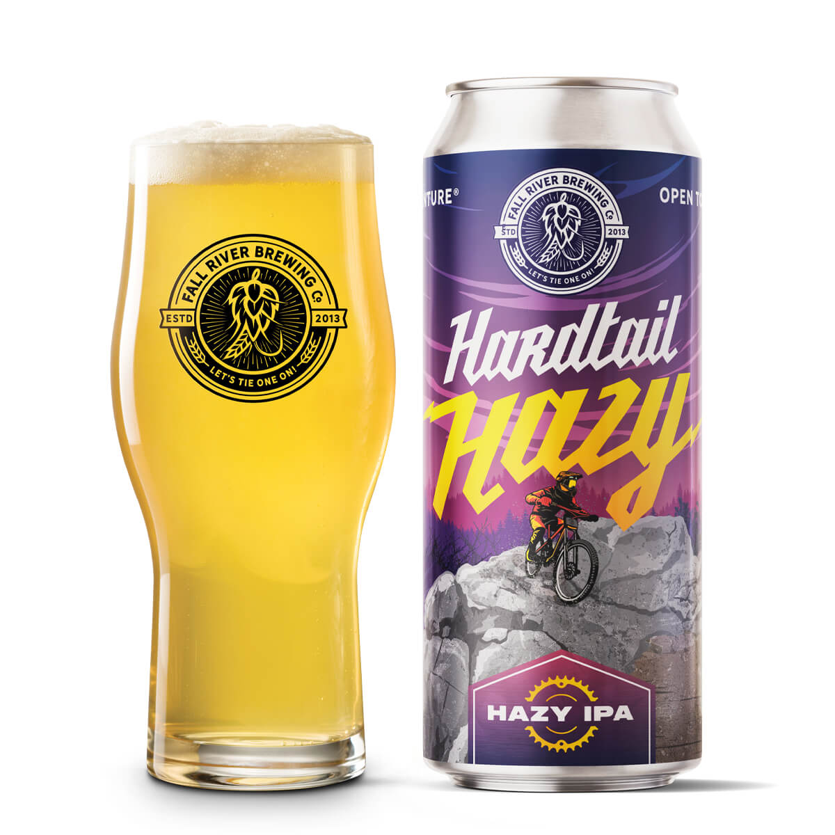 fallriverbrew's tweet image. Hardtail Hazy IPA features three types of hops, which give it the tropical hit that’s almost as sweet as clearing drops on the Ono Trail. In the mood to kick up some trail dust? Then keep it cloudy 'cause Hardtail Hazy is an absolute must. Try it at the Brewery or Taphouse 3/21!