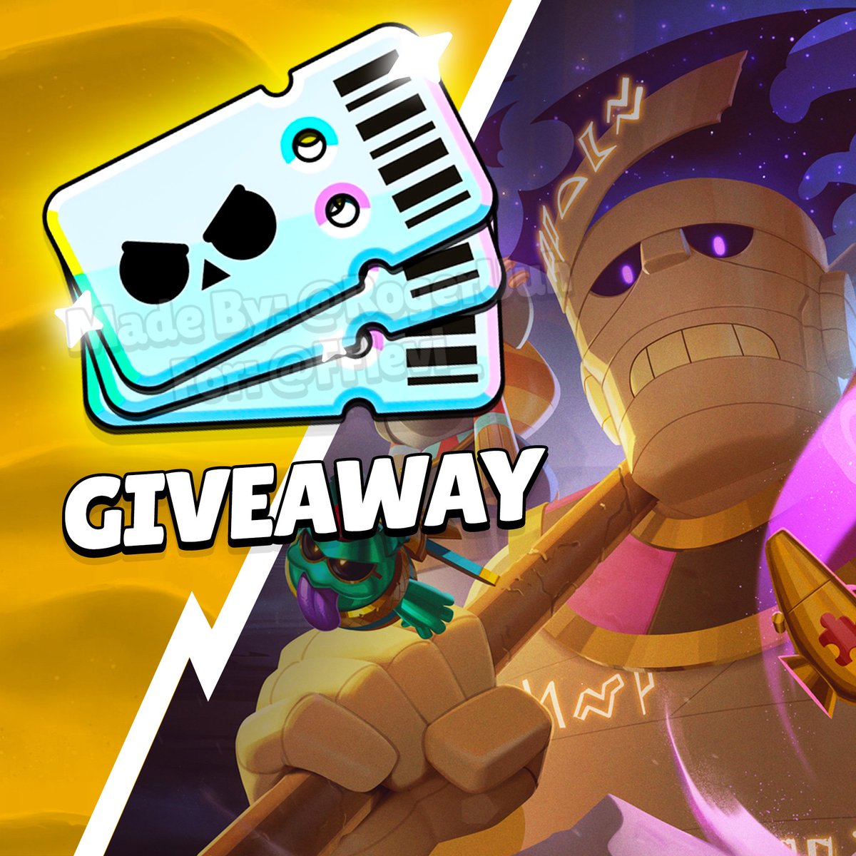 ×3 Brawl Pass Giveaway 🎁

To Enter :

Like and Retweet ❤️ ♻️ 
Folllow 
<a href="/FFlevi_/">Levi</a>
<a href="/Ludi_CR/">ʟᴜᴅɪ</a> 
<a href="/BerlinCityClub/">BC* Gaming</a>
Comment best brawler at the moment 💬 

Good Luck Winners in 72 Hours #BrawlStars