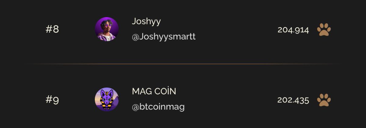 btcoinmag's tweet image. Do you need Paw points 

Rt + mention this tweet 

Trust me be fine 

@Boithebear