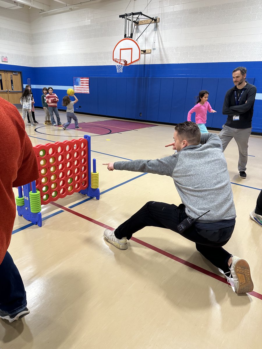 Connect 4 Basketball during Wednesday Specials. 🏀