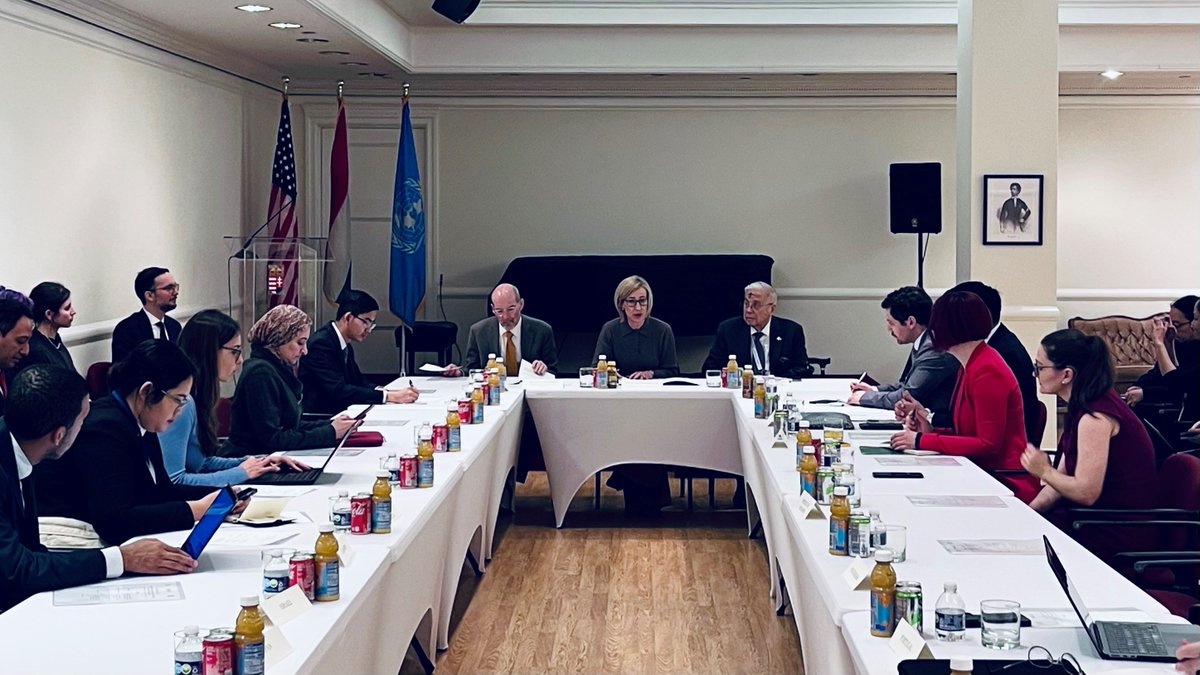 It was our pleasure to host a meeting of the Group of Friends of #WASH in Healthcare Facilities. Participants agreed the promotion of WASH is crucial for the advancement of #SDGs. 
Our group is looking forward to another busy year! <a href="/PHMissionNY/">Philippine Mission to the UN</a> <a href="/WHO/">World Health Organization (WHO)</a>