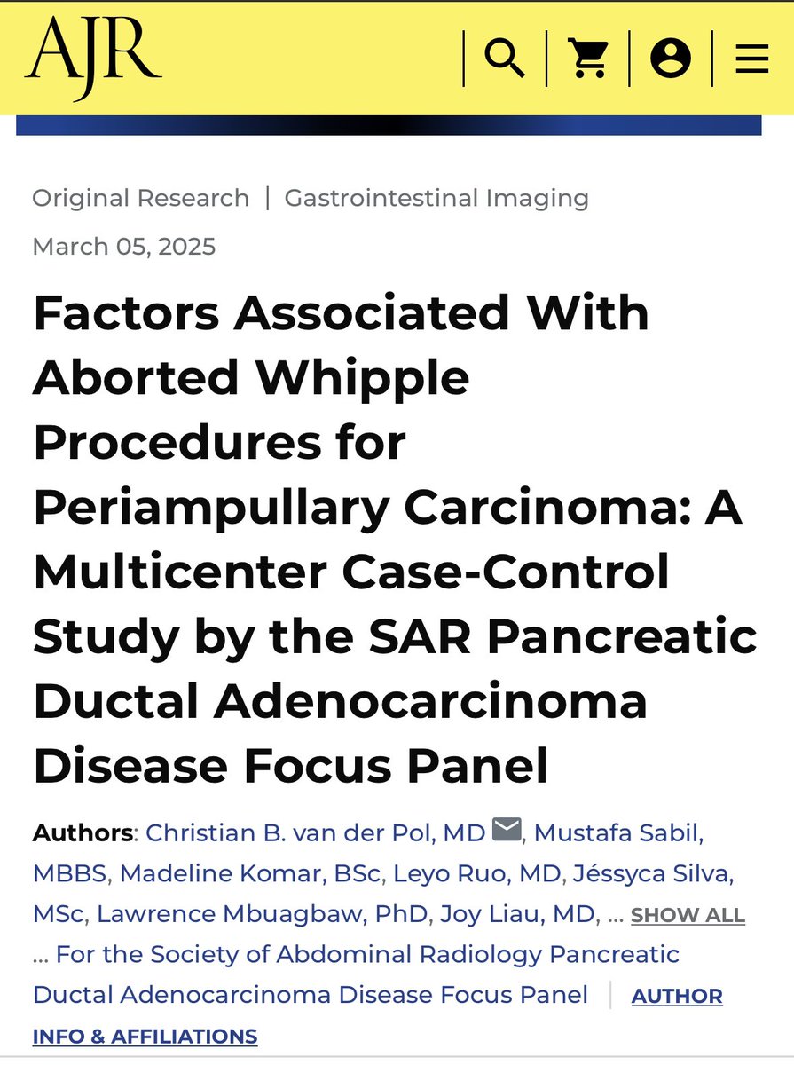 ADChungMD's tweet image. Hot off the presses! Thanks for @Christian_vdP at @MacRadiology for his amazing leadership in bringing this multi-institutional study together and to local collaborators Drs. Sulaiman Nanji (HPB Surgery) and Zoe Hu (PGY-3 Diagnostic Radiology) urldefense.com/v3/__https://t…$ #radiology