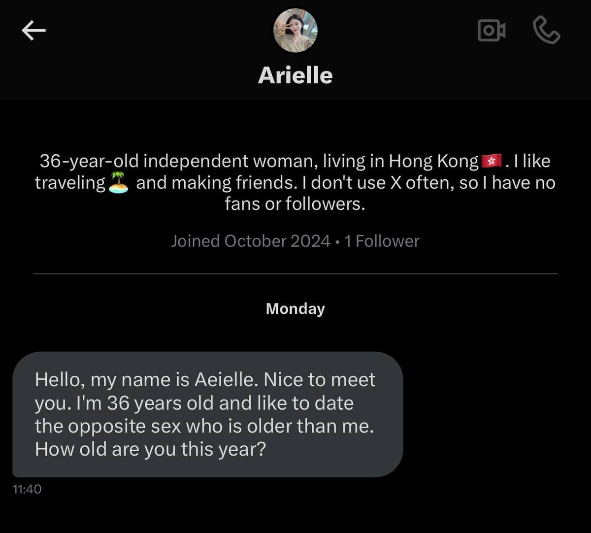 got a serious situation going on in the GC- an actual dime sent me a message... what do I do?? ok, be cool, don't be desperate- i think she's the one