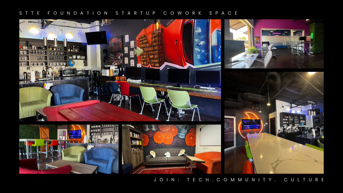 🚀 Founders &amp; devs—work alongside El Paso’s brightest startup minds in our cowork space.

✅ 7-day-a-week access
✅ Fiber internet, extra monitors &amp; whiteboards
✅ VC network
✅ Top-tier devs from Google &amp; more
Surround yourself with innovators building the next big tech ⬇️