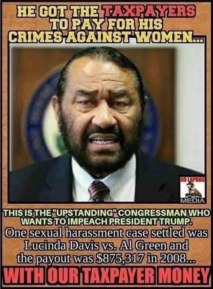 HankishTwitZone's tweet image. Hey @RepAlGreen is that you??