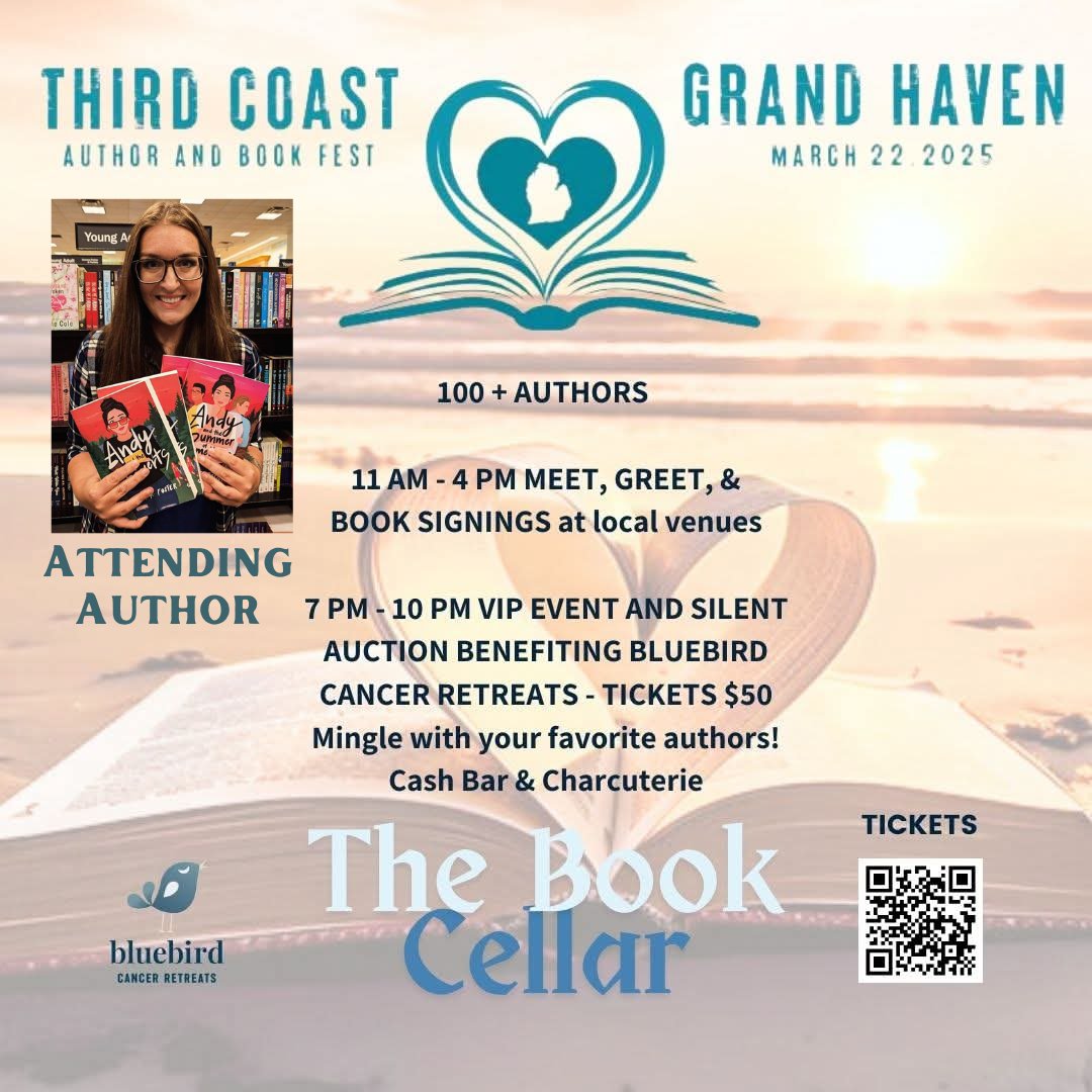 JessicaKFoster's tweet image. I&apos;m excited to partner with SO many authors in downtown Grand Haven on the 22nd. Come hang out with us. It&apos;s a book takeover of the entire downtown! 
#bookevent #grandhavenmichigan