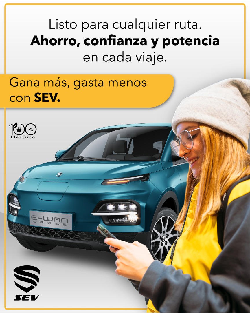 ¡Queremos verlos! Disfruten recorrer México con SEV. 🙌

#AutosEléctricosParaTodoMéxico #InnovaciónAutomotriz #EnergíaLimpia