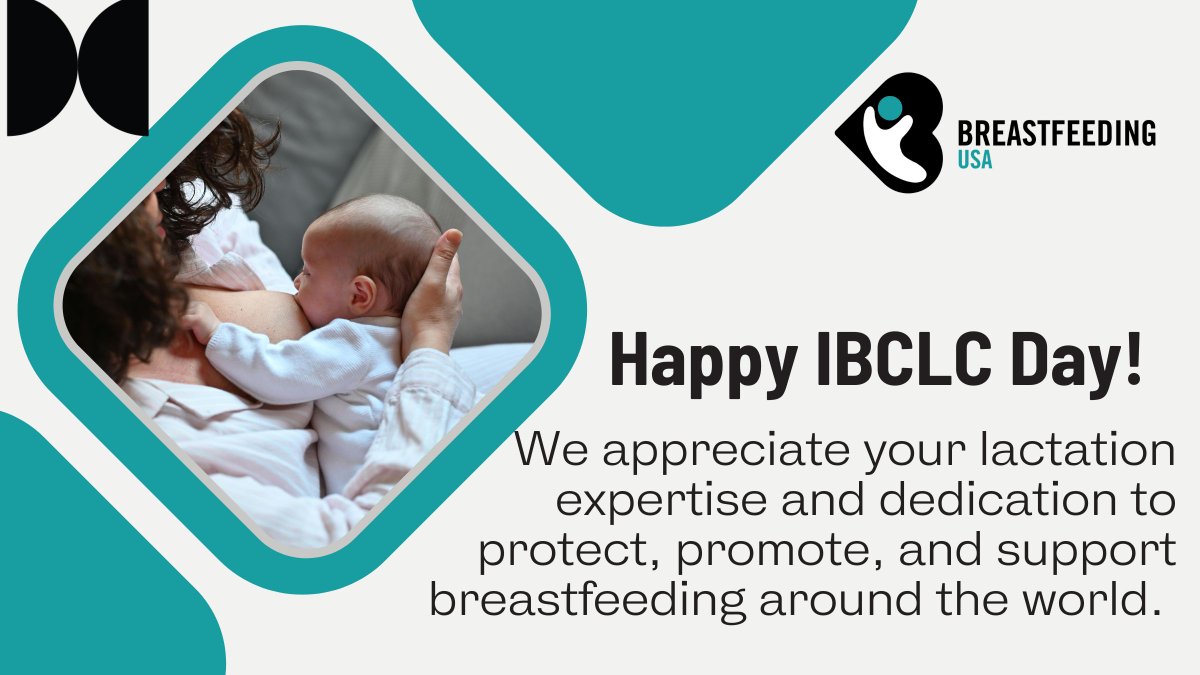 Happy #IBCLCDay2025  
#ThankAnIBCLC #ILoveMyIBCLC #WeLoveOurIBCLCs #InternationalBoardCertifiedLactationConsultant
#IBCLC #Breastfeeding #BreastfeedingSupport
#Lactation #LactationSupport #lactationprofessional