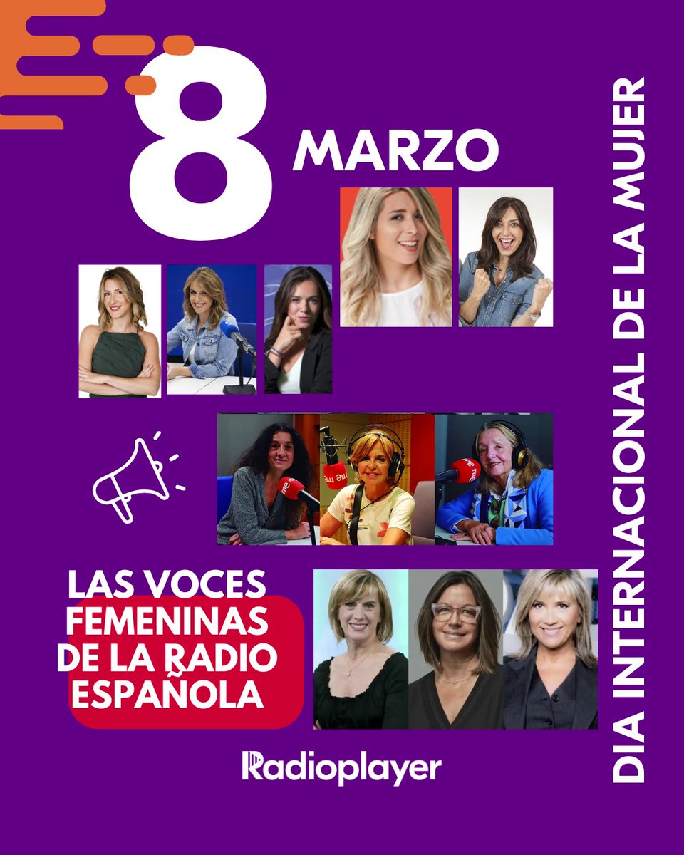Hoy rendimos homenaje a aquellas mujeres que con su talento y dedicación han transformado la radio. En Radioplayer, te conectamos con las voces que impulsan el cambio. Te invitamos a sintonizarlas y apoyarlas, porque ellas hacen de la radio un lugar auténtico 💖 #WomensDay