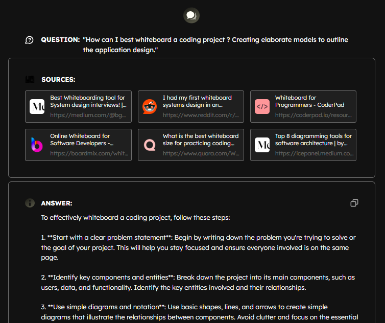 duckling43's tweet photo. Combining LLMs with web search enhances their capabilities by providing access to current and relevant information. That’s what TurboSeek does. Powered by @togethercompute, https://t.co/UEOwFzJzOY, is a great tool for those compiling and interpreting mass information . #ALX_AiSK https://t.co/MFZmveEqsH