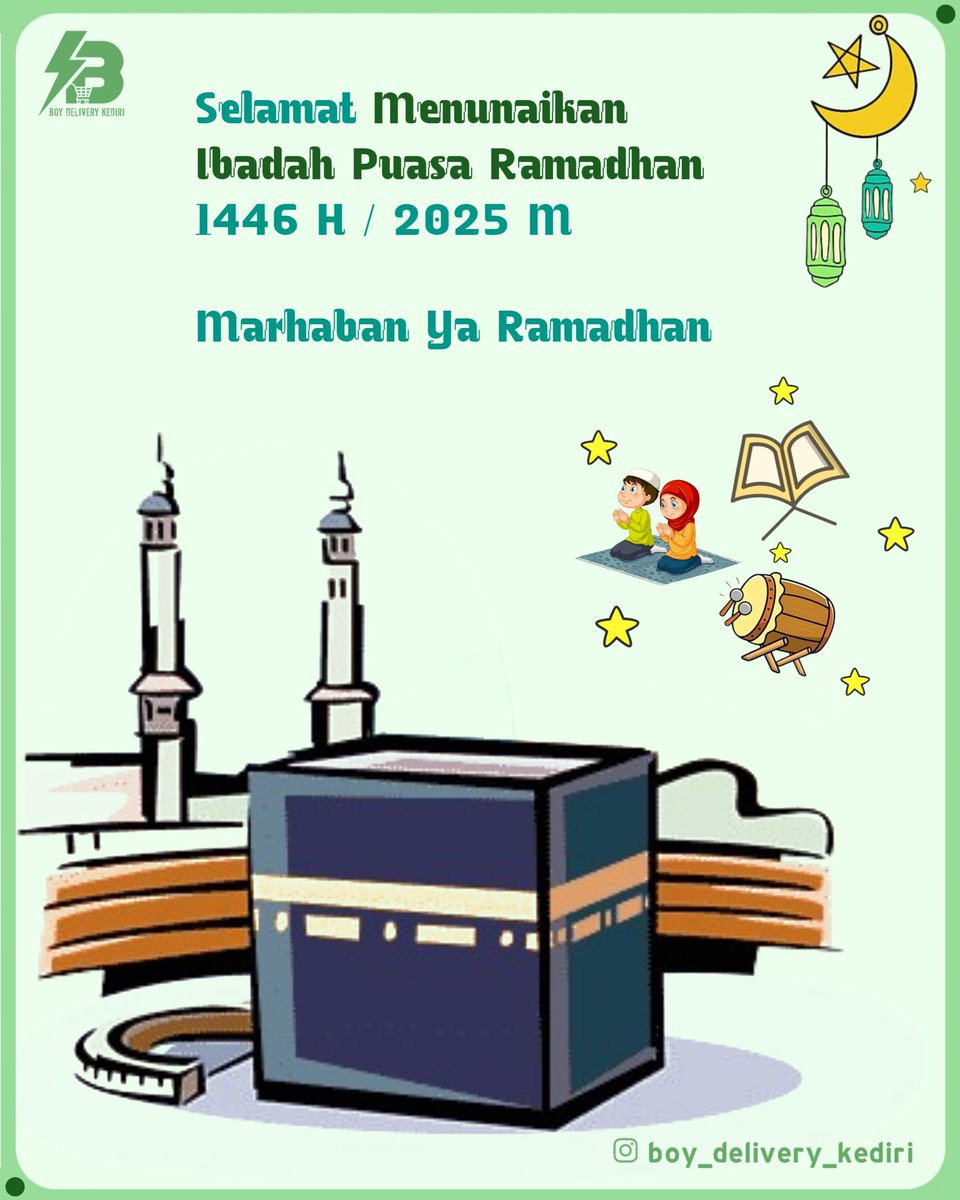 kopickoooo____'s tweet photo. Marhaban Ya Ramadhan 🌙

#boydeliverykediri #kurirkediri #deliverykediri #kediri https://t.co/xDAlzAx3yN