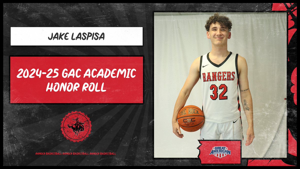 Congratulations to Jake LaSpisa on earning 2024-25 GAC Academic Honor Roll! 
#RRR