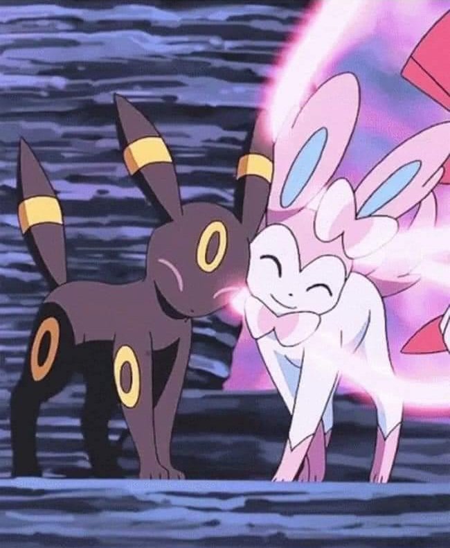 Sylveon and Umbreon ❤️