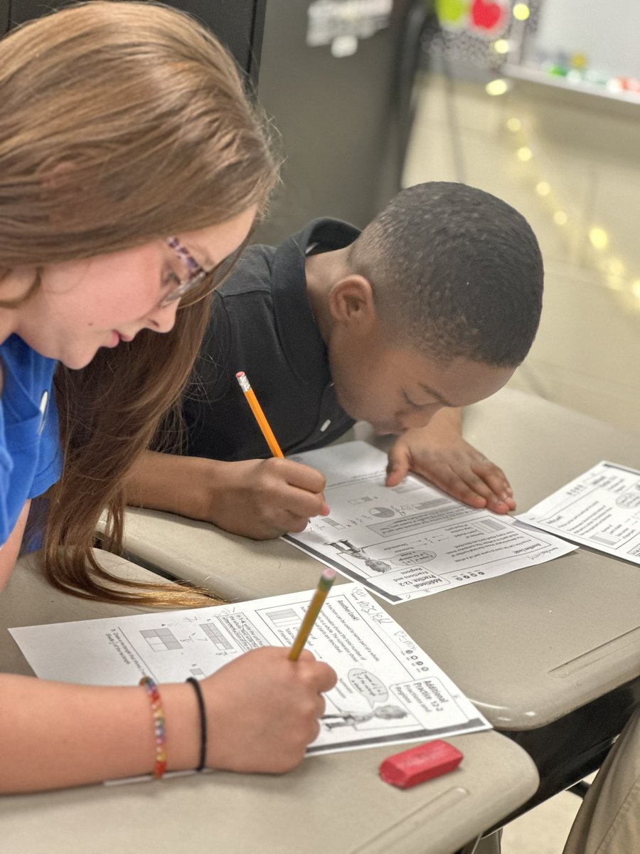 Denmark Elementary School (@denmark1945) on Twitter photo Stopped by Mrs. Burnett’s math class today and instantly got a fraction of the lesson… literally! 🤗These students were slicing, dicing, and making sense of parts of a whole. 🤗 #FractionsAreEverywhere #BigDenmarkLearns
<a href="/suptking/">Marlon D. King</a> <a href="/PrincipalSDavis/">Shannon Davis</a> <a href="/JMCSchools/">Jackson-Madison County Schools</a> Stopped by Mrs. Burnett’s math class today and instantly got a fraction of the lesson… literally! 🤗These students were slicing, dicing, and making sense of parts of a whole. 🤗 #FractionsAreEverywhere #BigDenmarkLearns
<a href="/suptking/">Marlon D. King</a> <a href="/PrincipalSDavis/">Shannon Davis</a> <a href="/JMCSchools/">Jackson-Madison County Schools</a>