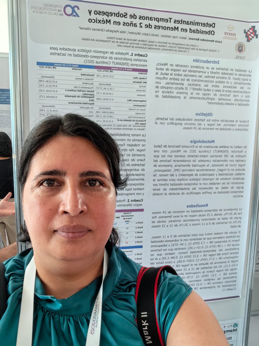 Importante participación del Equipo de Investigación del <a href="/cinys/">CinyS</a>, <a href="/ISSSTE_mx/">ISSSTE</a> y <a href="/uanl/">UANL</a> sobre los "Determinantes tempranos de sobrepeso y obesidad en los niños" en el marco del 20 aniversario del <a href="/CONGISPMx/">CONGISP</a>. El Hospital Regional de Alta Especialidad Torreón, PRESENTE.