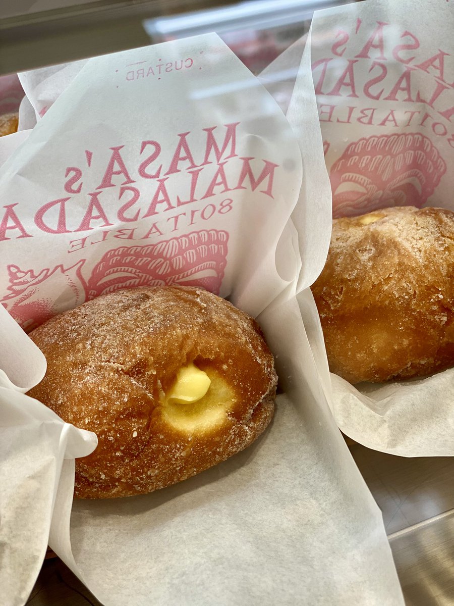 マサズマラサダ＞のマラサダが登場！ふわふわの生地の中にクリームが