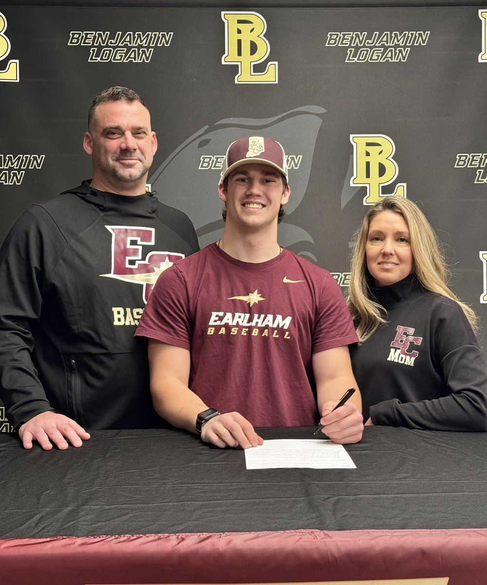 Signing day complete! I am fully committed to further my academic and athletic career at Earlham College. I would like to thank my parents for giving me this opportunity, my friends/family for always cheering me on, and  my coaches for helping me along the way. #EarnedNotGiven