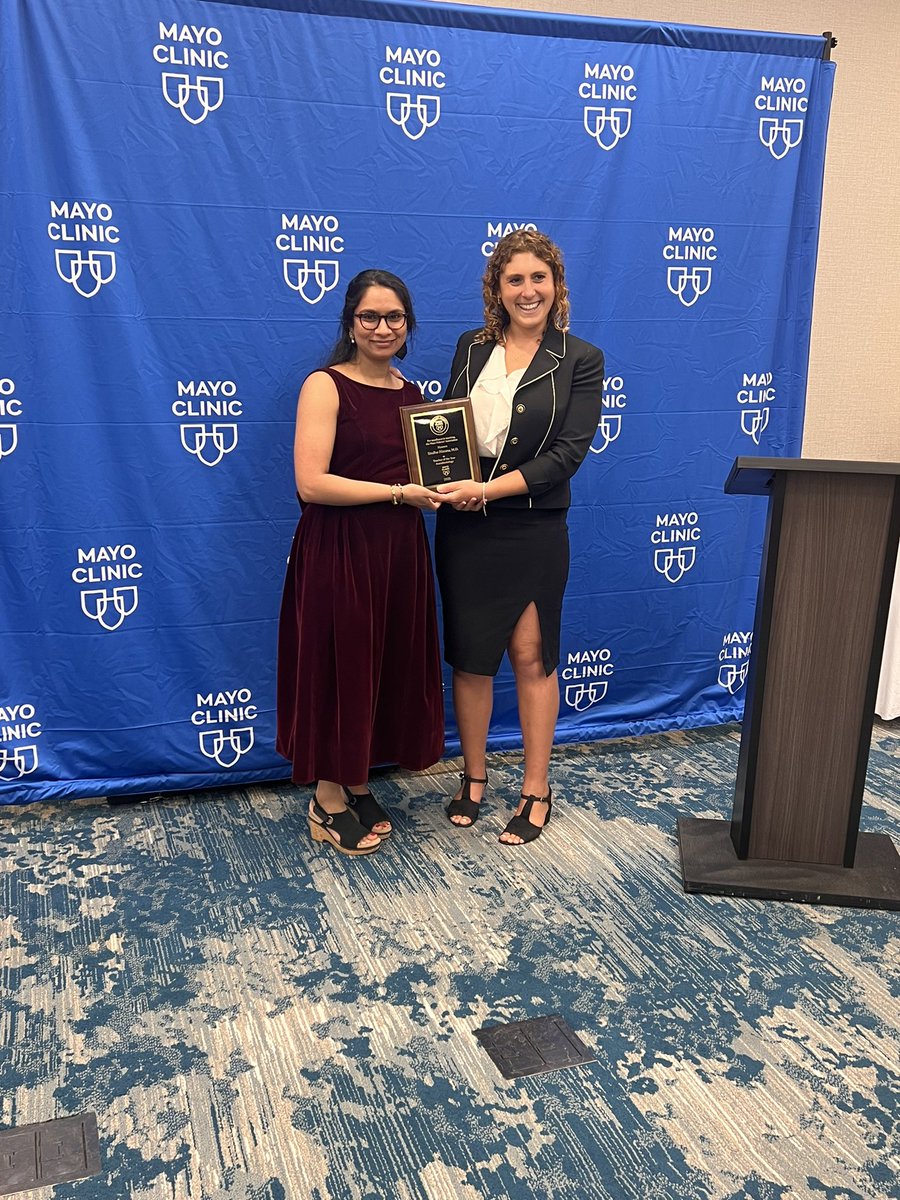 Sindhuja Nimma (@sindhu_nimma) on Twitter photo Thank you for the 2025 Teacher of the Year award by the Mayo Fellows’ Association in Anesthesiology. It is such an honor to have the opportunity to teach our residents and fellows!!!
<a href="/MayoAnesthesia/">Mayo Clinic Department of Anesthesiology</a> <a href="/mayojaxanes/">MCF Anesthesiology Residency</a> <a href="/MayoClinic/">Mayo Clinic</a> Dr. Kinnucan & Dr. Bisong. Thank you for the 2025 Teacher of the Year award by the Mayo Fellows’ Association in Anesthesiology. It is such an honor to have the opportunity to teach our residents and fellows!!!
<a href="/MayoAnesthesia/">Mayo Clinic Department of Anesthesiology</a> <a href="/mayojaxanes/">MCF Anesthesiology Residency</a> <a href="/MayoClinic/">Mayo Clinic</a> Dr. Kinnucan & Dr. Bisong.