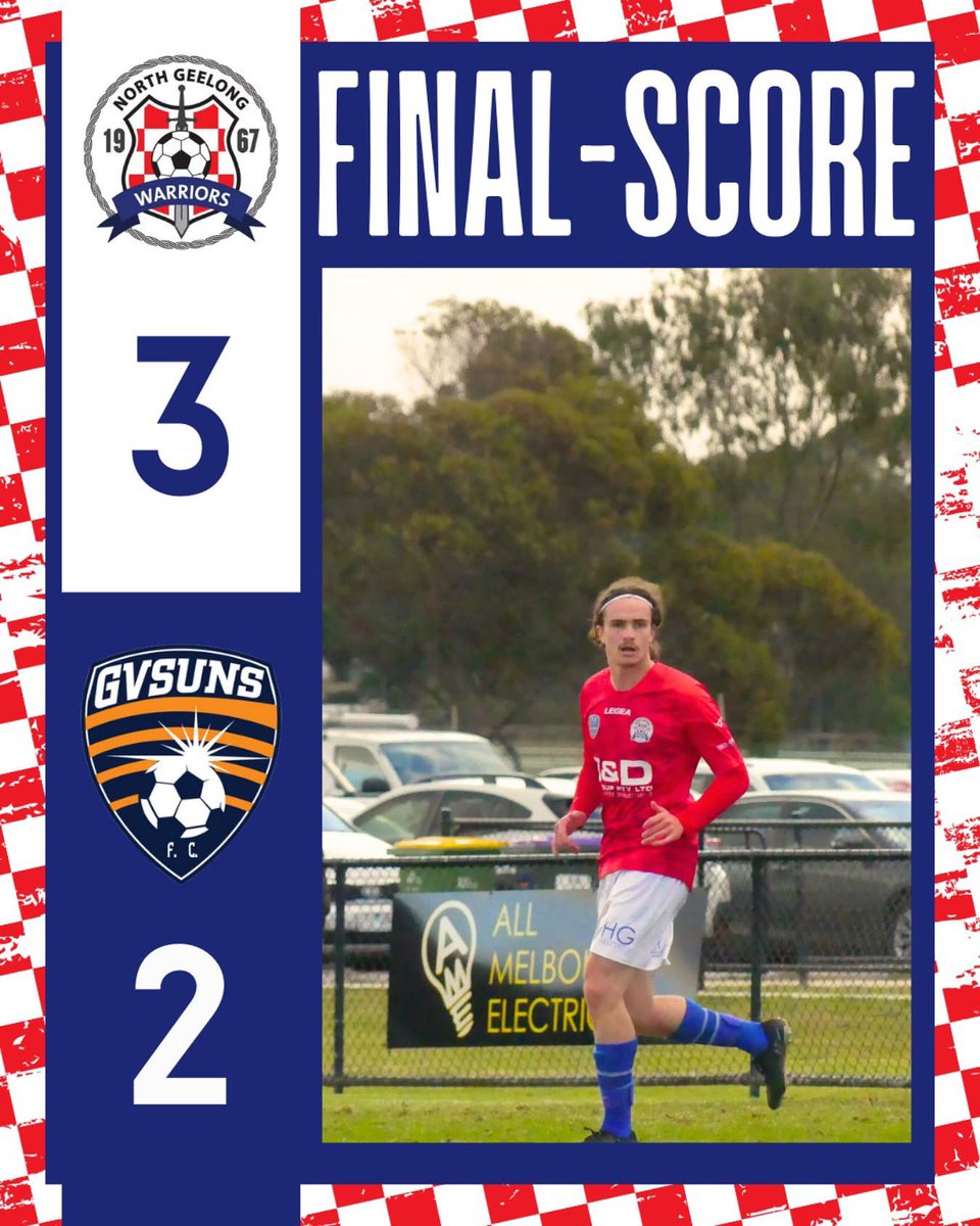 chicalita1126's tweet photo. 1.3.2025
Victoria Premier League 2 Round 4 🇦🇺
vs GV Suns FC
3-2 ○
+ 3 Points 🔴⚪️🔵
#NGWFC #CT8 #australia #geelong #football #soccer #chicalitatv #LIFE https://t.co/asR4RUoOc6