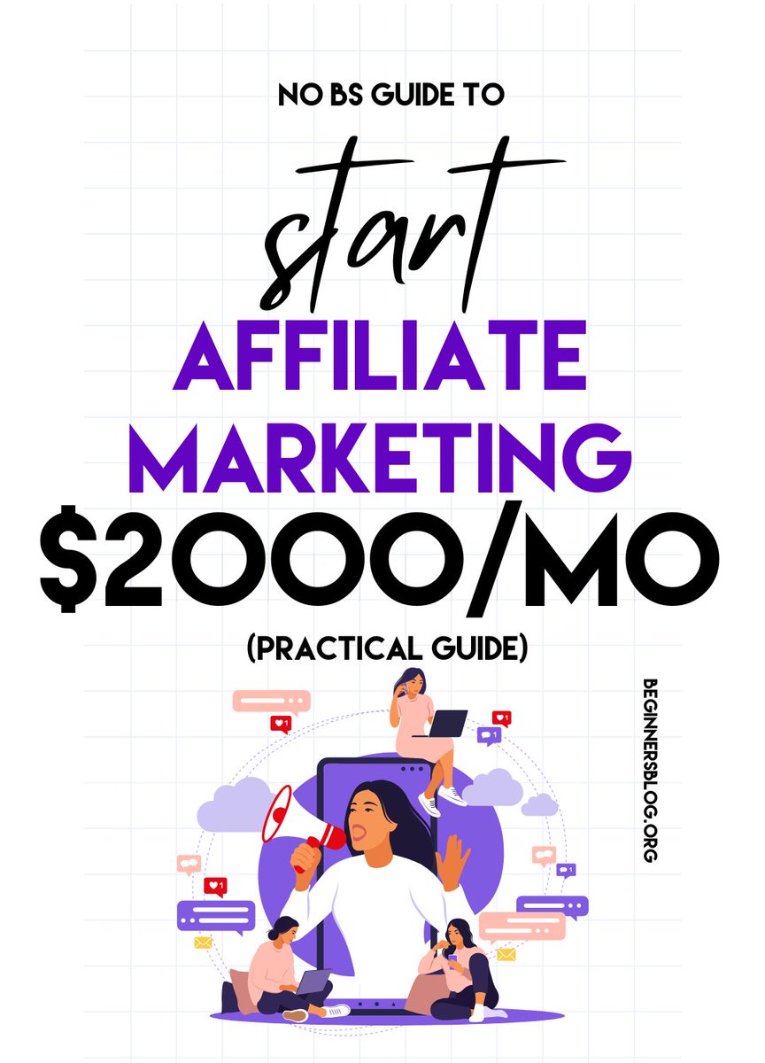 beginnersblog1's tweet image. Thousands of people all over the world are doing Affiliate marketing to make thousands of dollars.

I have prepared a NO BS guide to help you start with affiliate marketing journey.

To get this,
Please Follow me @beginnersblog1 
 Like, Repost
 and comment "Affiliate" 💭
.
.
.