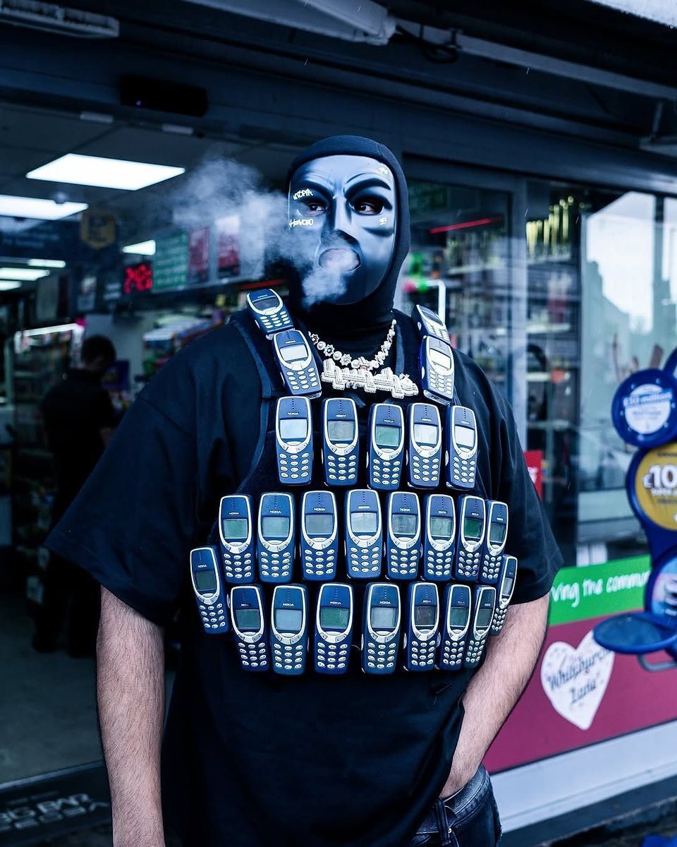 Nokia 3310 vest by Jaffa Saba