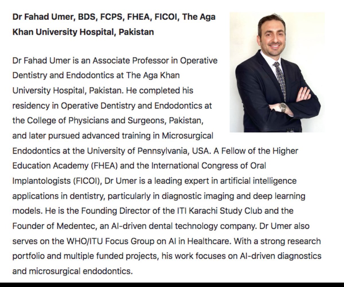 Dr.Fahad Umer (@drfahadumer) on Twitter photo Honored to join the <a href="/The_BDJ/">BDJ Portfolio</a> editorial team, a key part of the British Dental Association commitment to advancing dental science. BDJ’s legacy spans generations, shaping the future of oral health and dental research Honored to join the <a href="/The_BDJ/">BDJ Portfolio</a> editorial team, a key part of the British Dental Association commitment to advancing dental science. BDJ’s legacy spans generations, shaping the future of oral health and dental research
