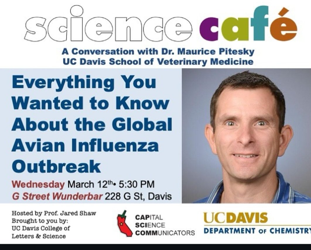Davis Science Cafe 🔬 
#ucdavis #davisca