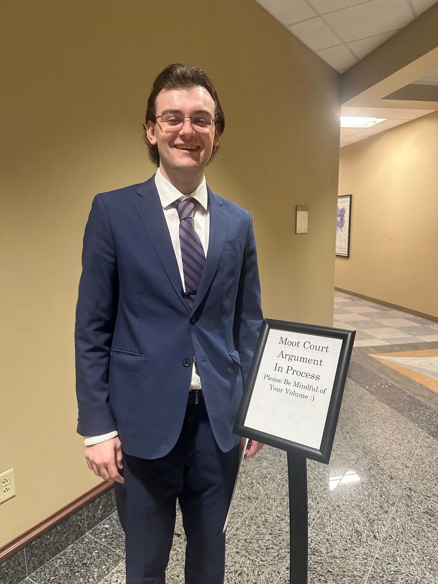 We won round 1. Onto tomorrow! ❤️🍀🎉#mootcourt #BoA2025