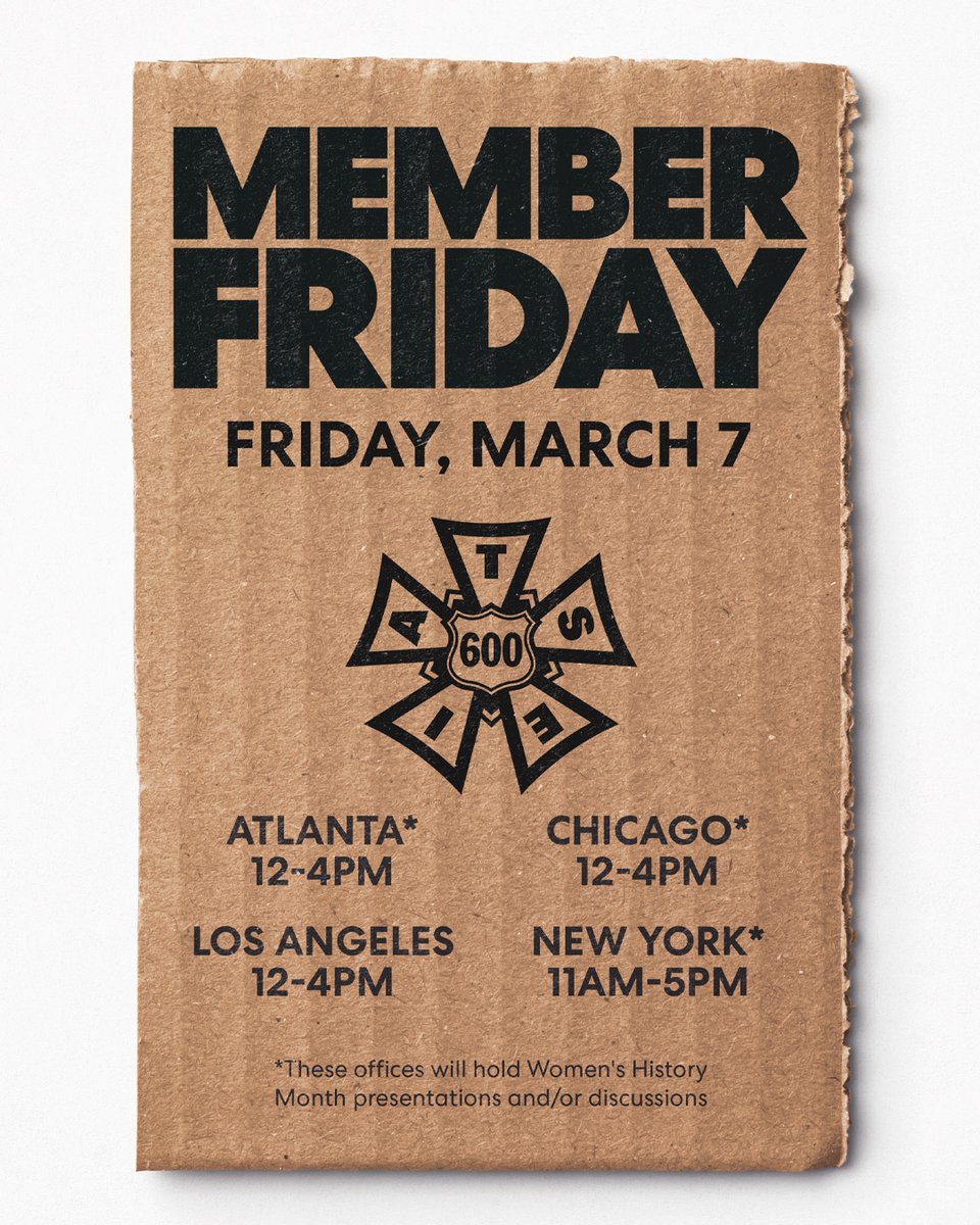ICGLocal600's tweet image. Join us at your local union hall for this month’s Member Friday gathering. No RSVP required for members. See you there! #UnionStrong #UnionMade #1u @IATSE