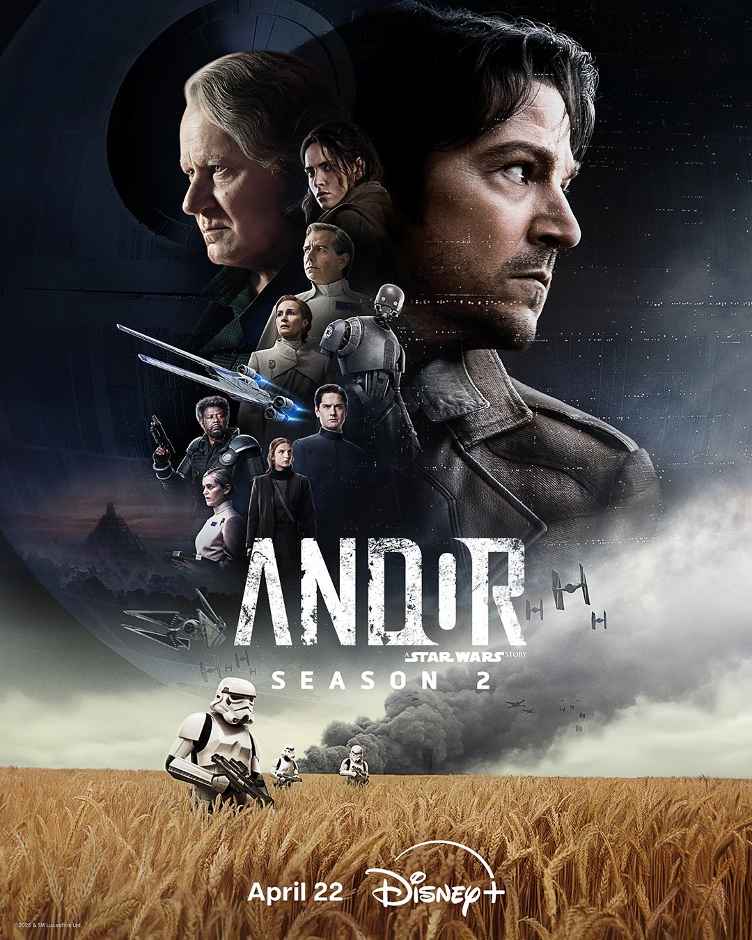 キャシアン・アンドー　スターウォーズセレブレーション ポスター 非売品&おまけ スターウォーズ セレブレーション 2025 限定 ポスター キャ