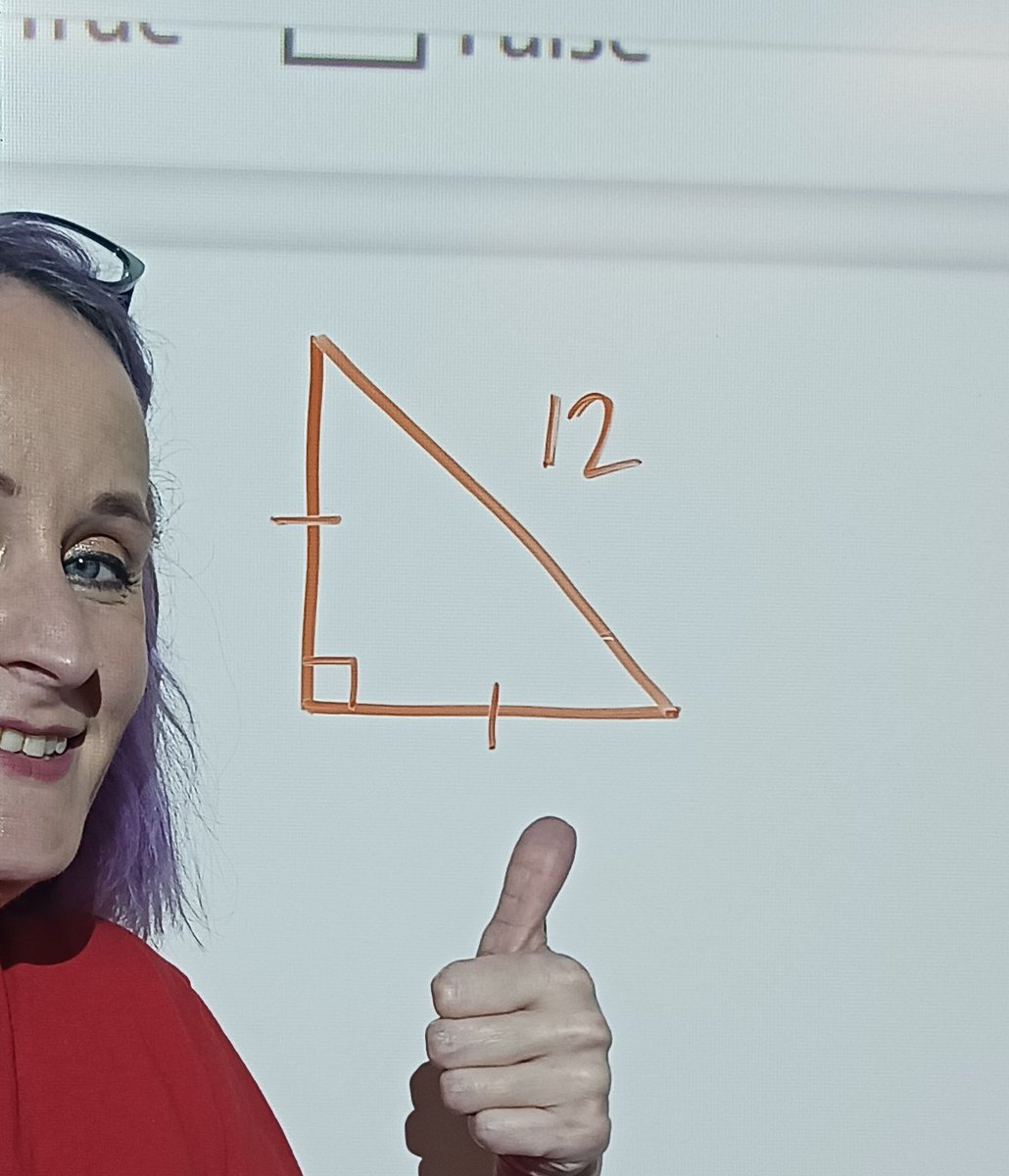 math_lynn's tweet photo. This is the best triangle I've ever drawn in my life. That is all. #mathteacher #teacherlife https://t.co/TUgDHizu4c