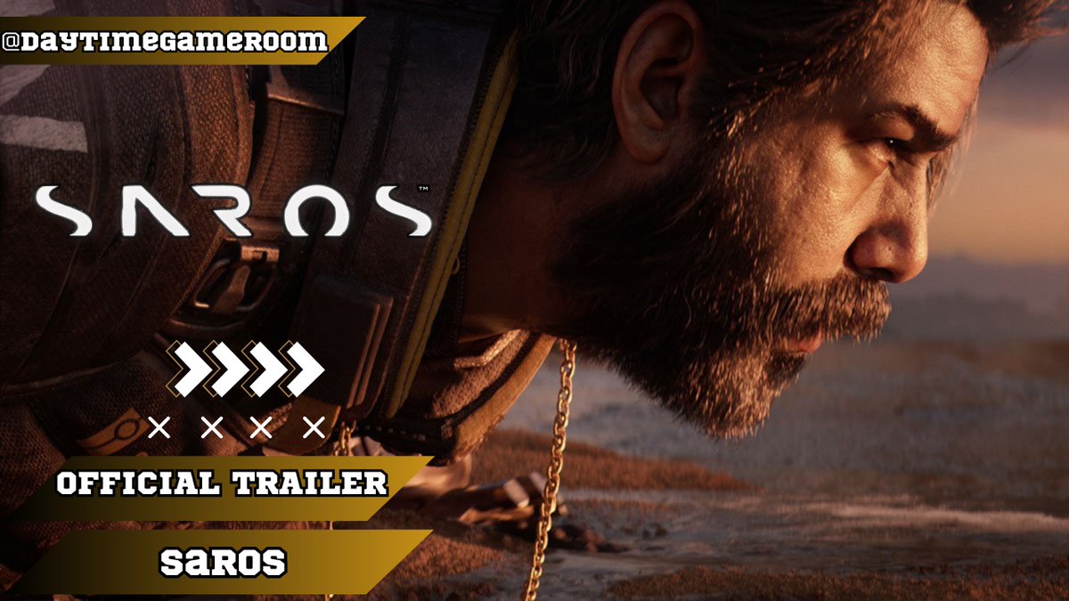 DaytimeGameStop's tweet photo. Saros - Cinematic Announce Trailer | PS5 Games (2025) https://t.co/MxrXxekJgv via @YouTube 
#saros 
#sarostrailer 
#trailer 
#ps5 
#daytimegameroom https://t.co/9b6pjUgTEF