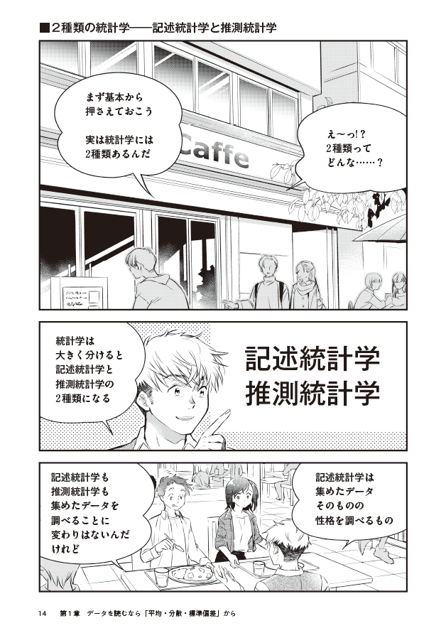 こんな感じで、全編がマンガで進んでいきます。 