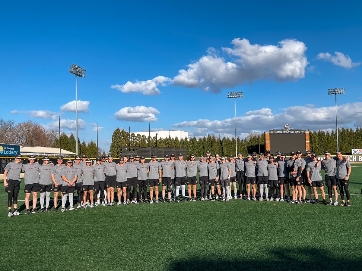 No Zero Days!  The Deacs are proud to represent a wonderful family and a great cause!