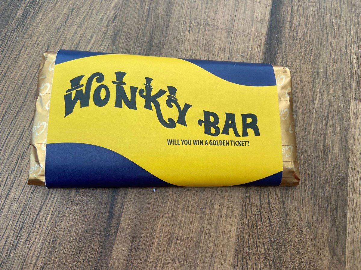 Happening in the Quad at lunchtime Thursday 6th March ! Will you be lucky and find a Golden Ticket in your bar of chocolate ! Lots of great prizes to be won ! £2.50 per bar of chocolate. Card or cash payment .