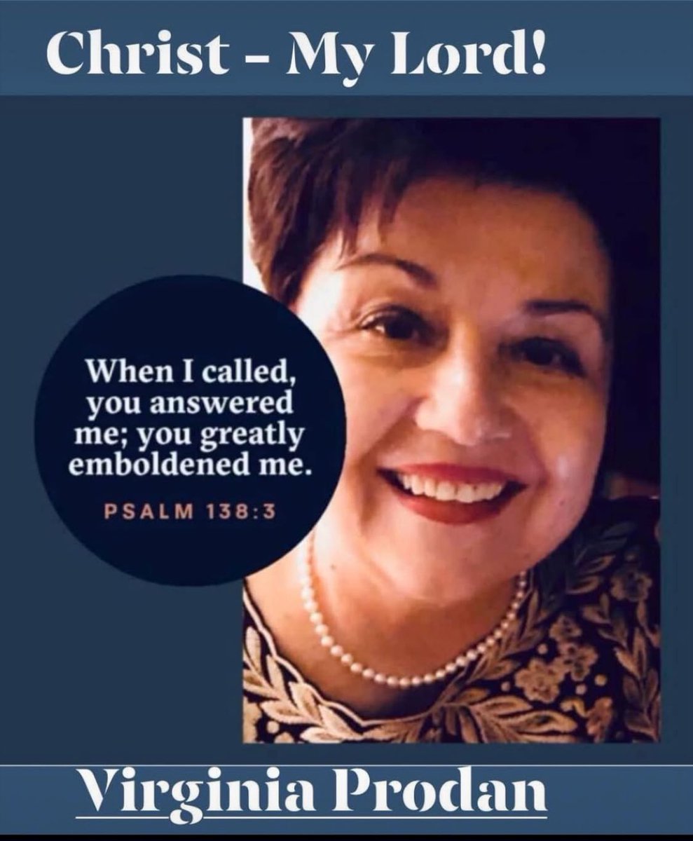 VirginiaProdan's tweet image. Christ - my Lord!                     
     When I called, you #answered me; 
you greatly #embolden me. 
           - Psalm 138:3
     @VirginiaProdan