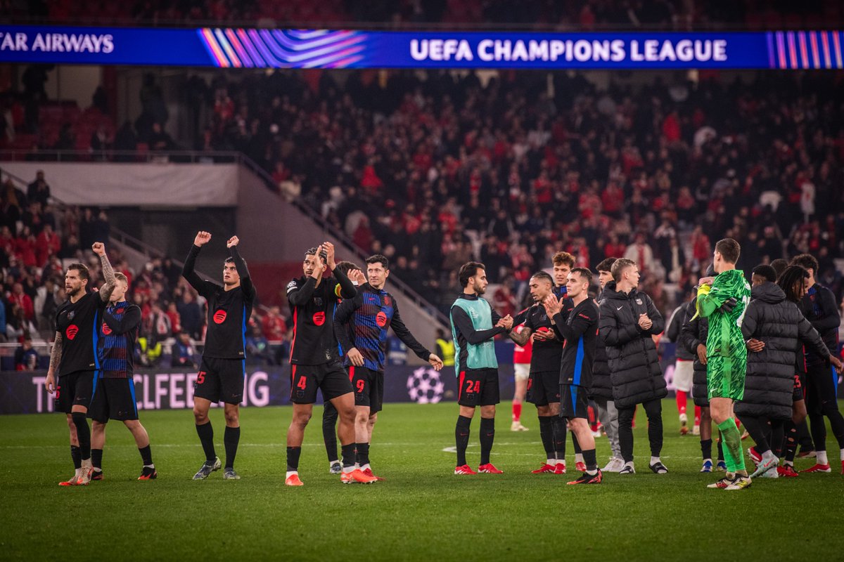 fcbarcelona_br's tweet image. 👊 Graaande vitória, Baaarça! 💙❤️

#BenficaBarça #UCL