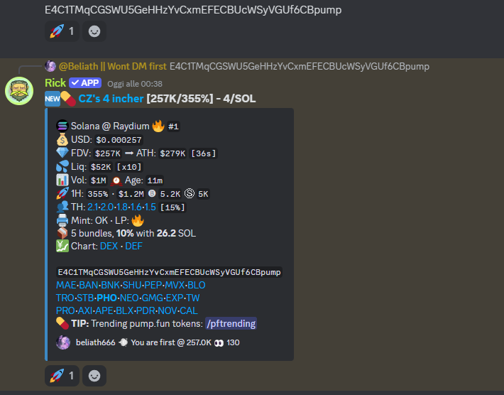 $4 inches away from being rich

E4C1TMqCGSWU5GeHHzYvCxmEFECBUcWSyVGUf6CBpump