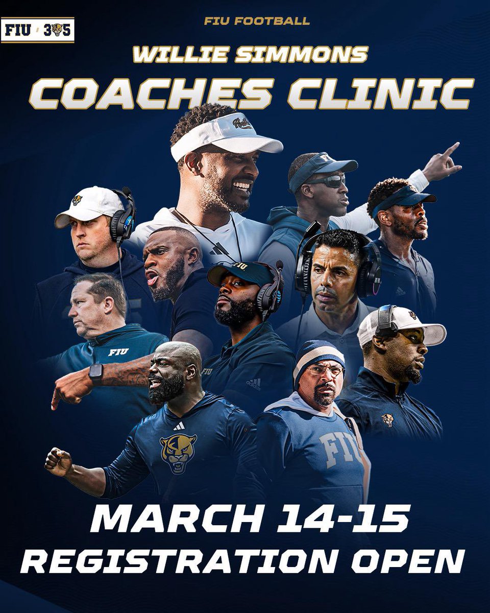FRANK PONCE 🇺🇸🇳🇮 (@coachfrankponce) on Twitter photo Looking forward to sharing ideas with our HS COACHES next week. Some Ball talk and social time. #305U <a href="/FIUFootball/">FIU Football</a> Looking forward to sharing ideas with our HS COACHES next week. Some Ball talk and social time. #305U <a href="/FIUFootball/">FIU Football</a>